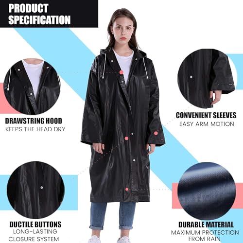 HACER EVA Rain Poncho rain