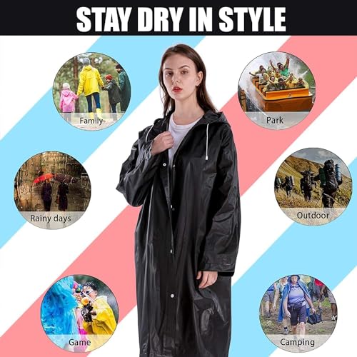 HACER EVA Rain Poncho rain