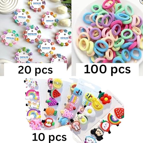 129Pcs combo Baby Hair Accessories