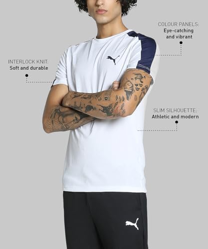 Puma Men Cotton Printed Classic Fit Tees - Image 6