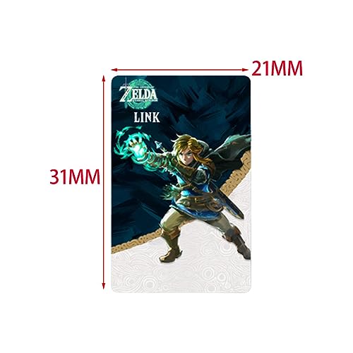 MERISHOPP® Amiibo Zelda Card Durable