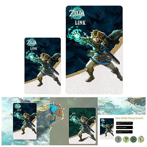 MERISHOPP® Amiibo Zelda Card Durable