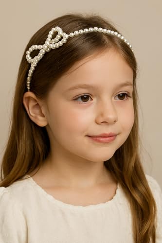 Neobaby Pearl Headband with Bow