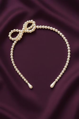 Neobaby Pearl Headband with Bow