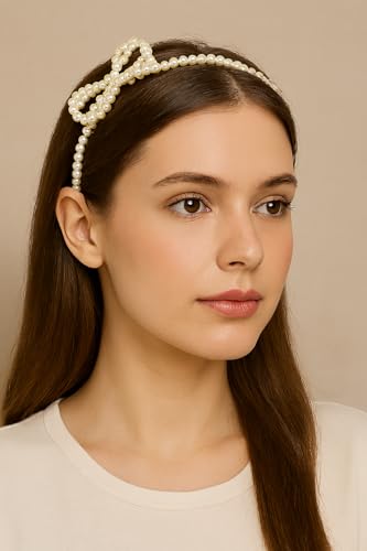Neobaby Pearl Headband with Bow