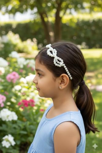 Neobaby Pearl Headband with Bow