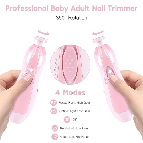 Baby Electric Nail Trimmer Safe
