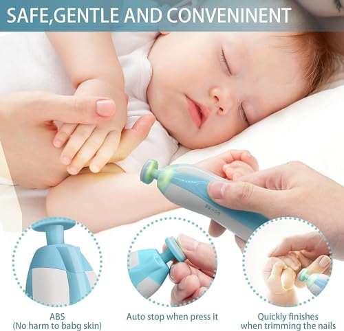 Baby Electric Nail Trimmer Safe