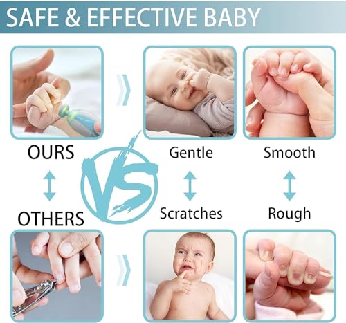 Baby Electric Nail Trimmer Safe