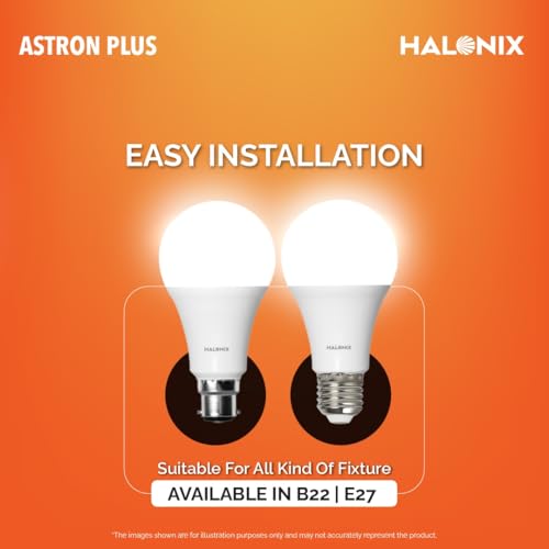 Halonix B22 10-Watt LED ASTRON Plus (Pack of 4, White) - Image 5