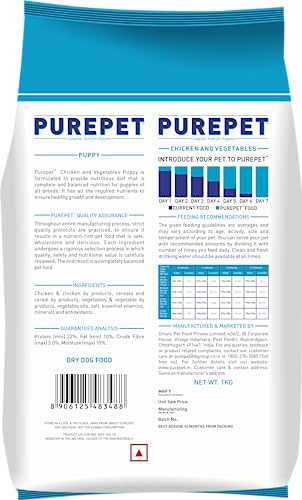 Purepet Puppy Dry Dog Food