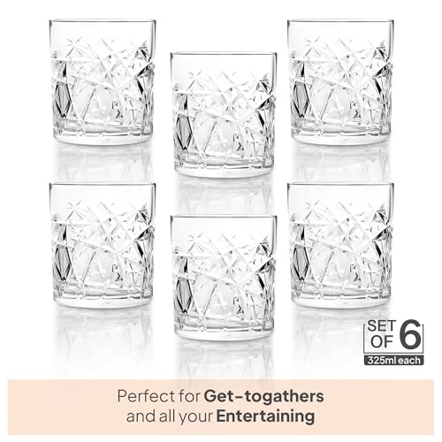 CELLO Swirl Rock Tumbler Glass