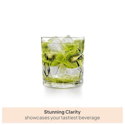 CELLO Swirl Rock Tumbler Glass