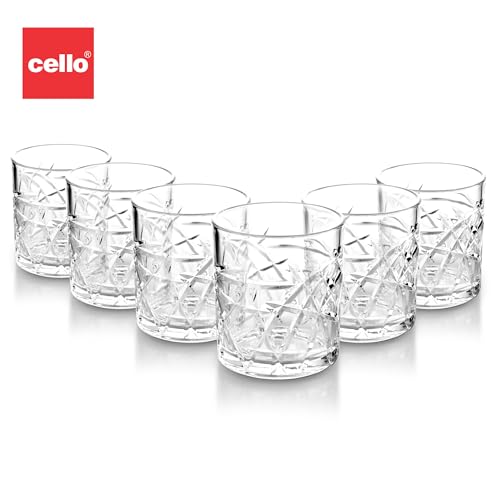 CELLO Swirl Rock Tumbler Glass