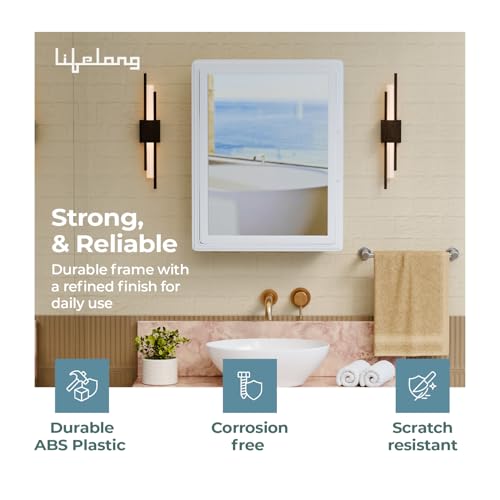 Lifelong Wall-Mounted Bathroom Cabinet