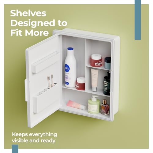 Lifelong Wall-Mounted Bathroom Cabinet