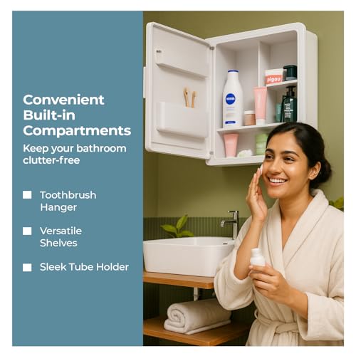 Lifelong Wall-Mounted Bathroom Cabinet