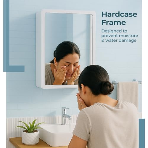 Lifelong Wall-Mounted Bathroom Cabinet