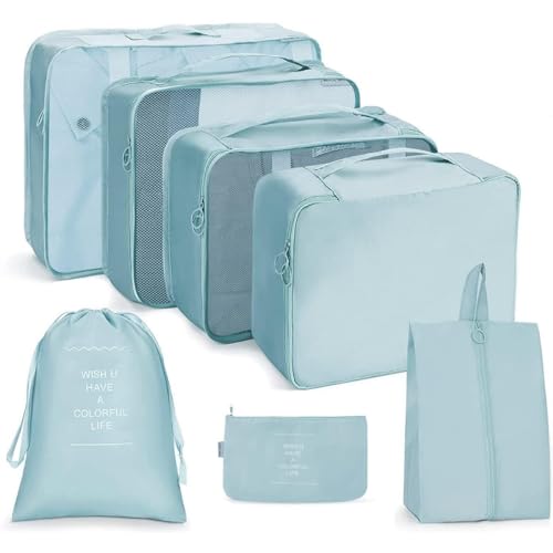 Niwlix Travel Organizer Pouch 7Pcs