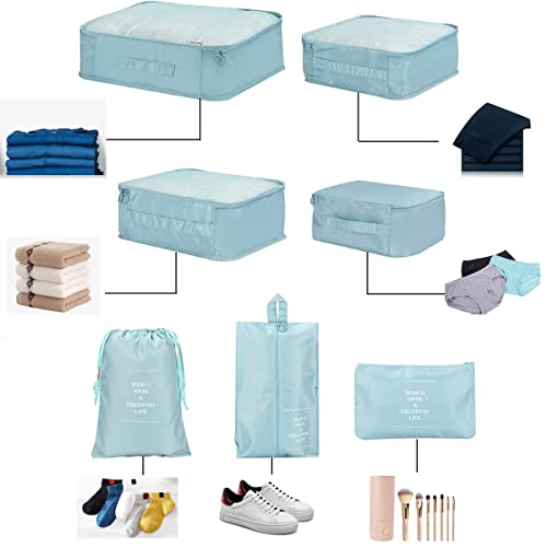 Niwlix Travel Organizer Pouch 7Pcs