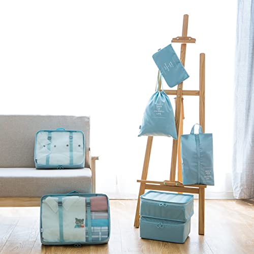 Niwlix Travel Organizer Pouch 7Pcs