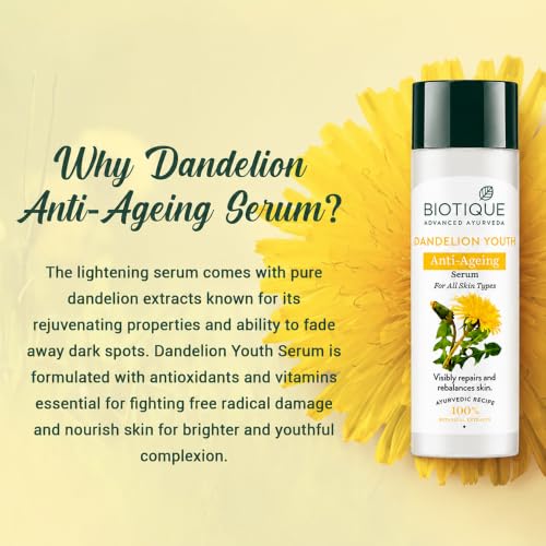 Biotique Dandelion Youth Anti-Ageing Serum