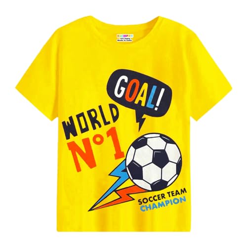 Kuchipoo Boys Regular Fit Cotton T-Shirts - Image 5