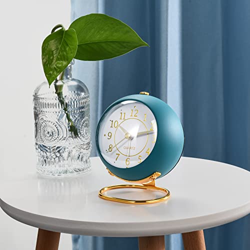 Tetino Analog Alarm Clocks,Retro Backlight