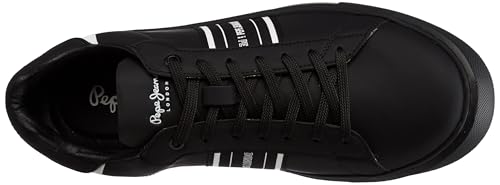 PEPE JEANS Mens Lightweight Cupsole Sneakers - Image 4