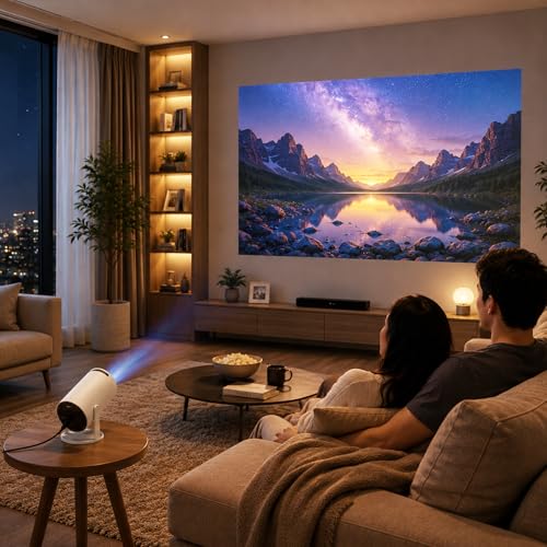 OLV Portable Smart Mini Projector