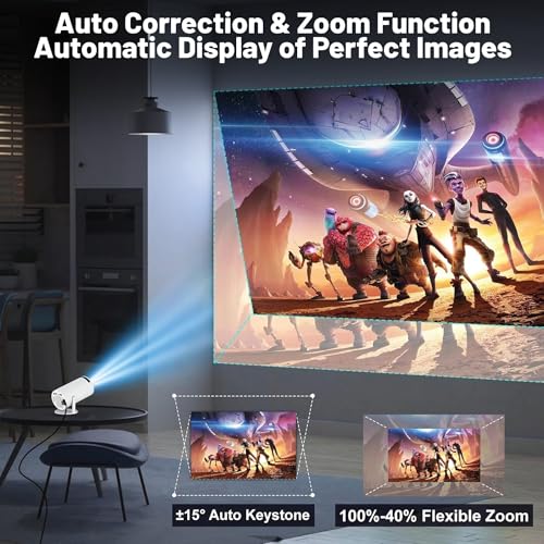 OLV Portable Smart Mini Projector