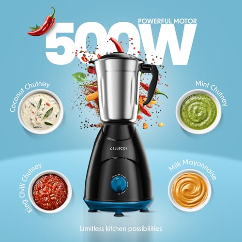 CELLECOR CMG50BK Smashh Mixer Grinder
