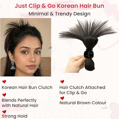 TEMPERIA Claw Clip Ponytail Hair