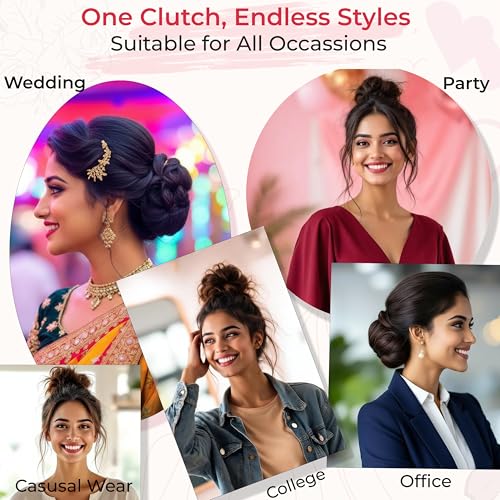 TEMPERIA Claw Clip Ponytail Hair