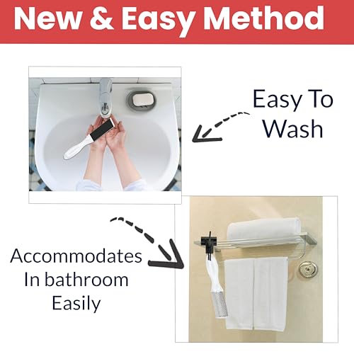 TEMPERIA Foot Scrubber for Dead