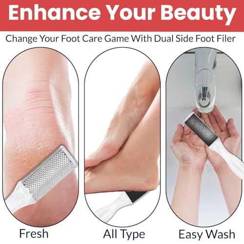 TEMPERIA Foot Scrubber for Dead