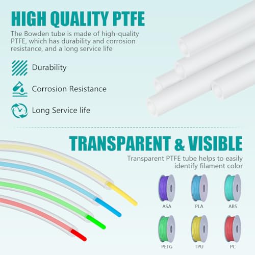 Serplex® Ultra-Clear PTFE Bowden Tube