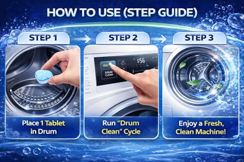 Washing Machine Cleaner Tablets