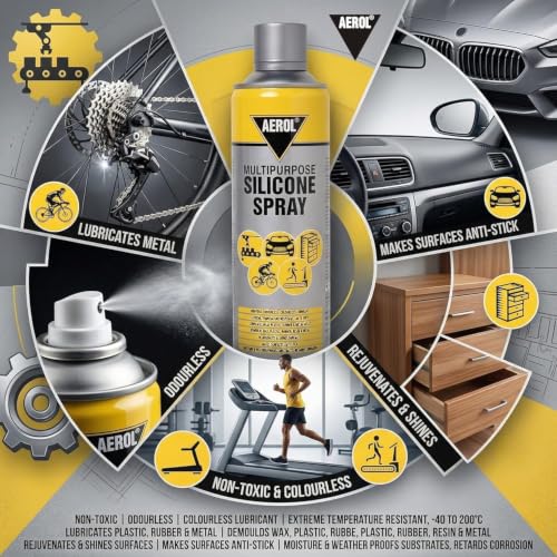 Aerol Multipurpose Silicone Lubricant Spray