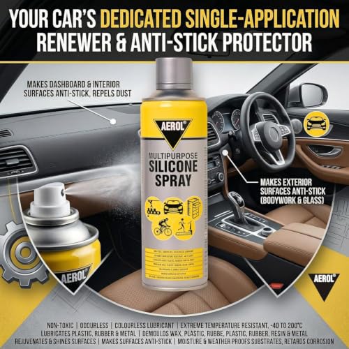 Aerol Multipurpose Silicone Lubricant Spray