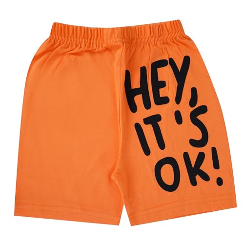 T2F Boy's Printed Cotton Regular Fit Shorts(Pack of 5) - Image 4