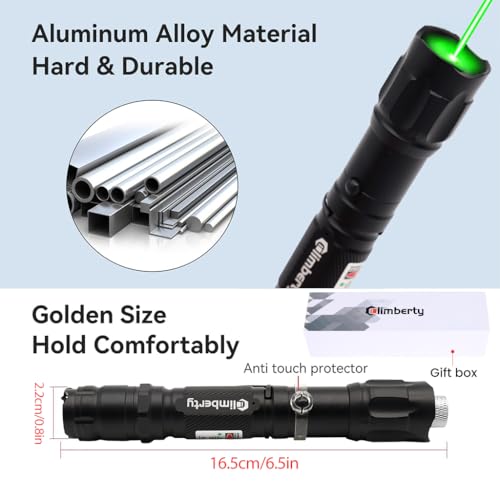 Climberty® Powerful Green Laser Pointer, 10000m Long Range - Image 7