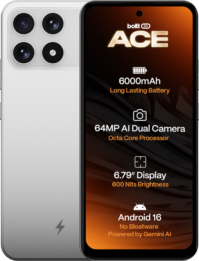 boltt ACE 5G (Midnight Black, 128 GB) (6 GB RAM) - Image 6
