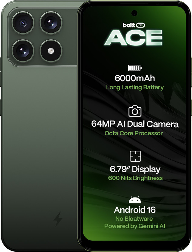 boltt ACE 5G (Midnight Black, 128 GB) (6 GB RAM) - Image 8