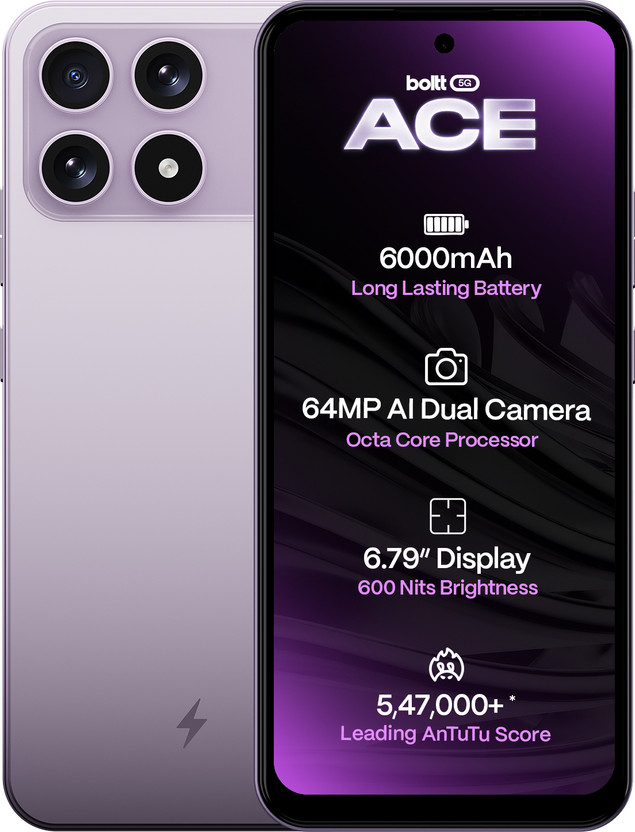 boltt ACE 5G (Midnight Black, 128 GB) (6 GB RAM) - Image 9