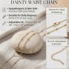 VAMA FASHIONS 18K Gold Plated