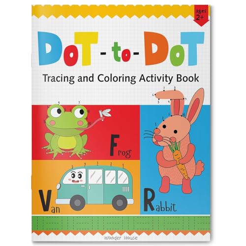 Preschool Activity Book | Dot-To-Dot