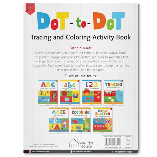 Preschool Activity Book | Dot-To-Dot