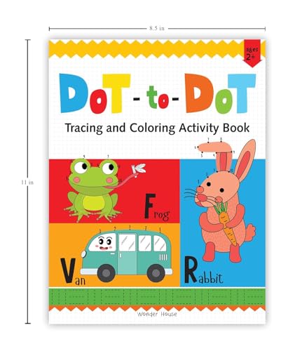 Preschool Activity Book | Dot-To-Dot