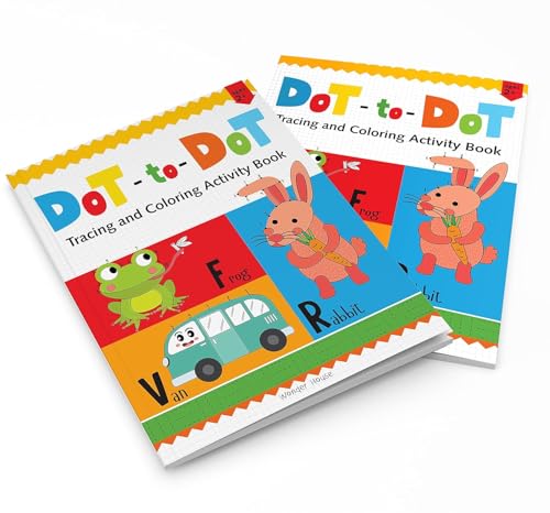 Preschool Activity Book | Dot-To-Dot